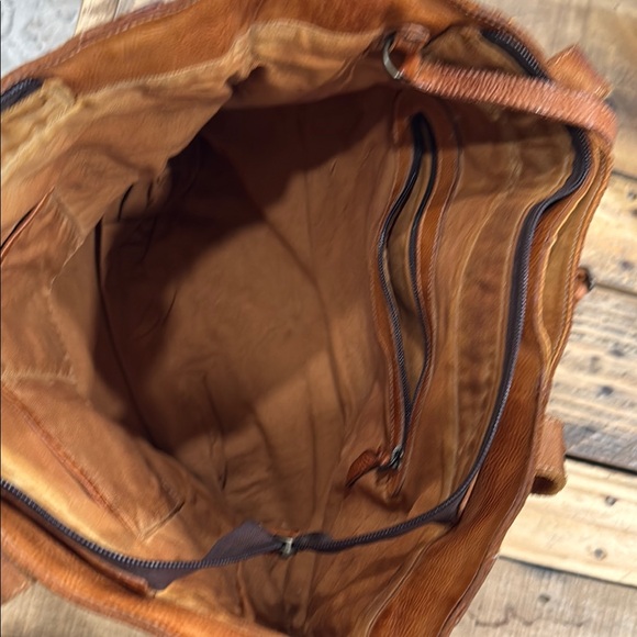 BED|STU Brown Leather Crossbody Bag - Picture 3 of 4